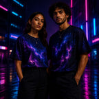 CUSH LUXE™ Cosmic Dust No. 01 Oversized Luxury Men’s T-Shirt