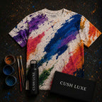 CUSH LUXE™ Expression No. 01 Oversized Luxury Men’s T-Shirt