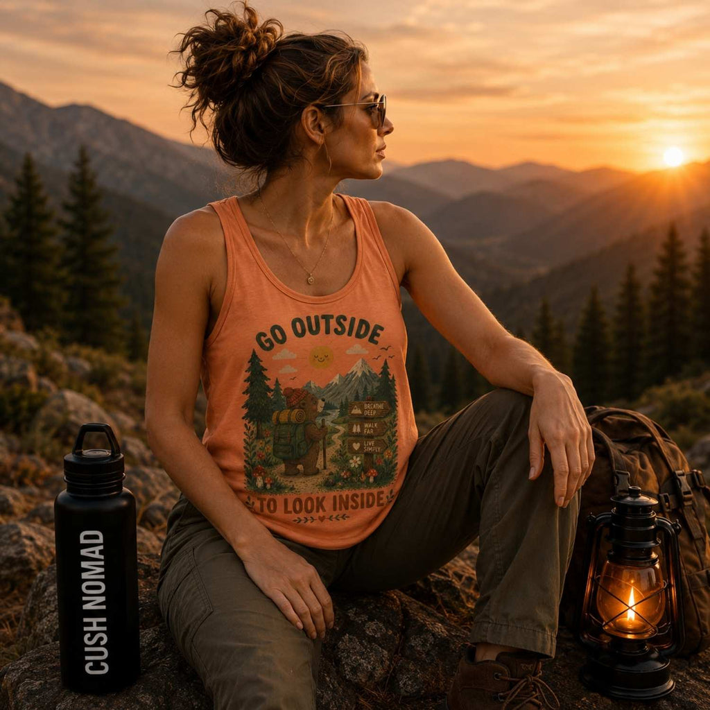Trail Thinker Garment-Dyed Unisex Tank Top