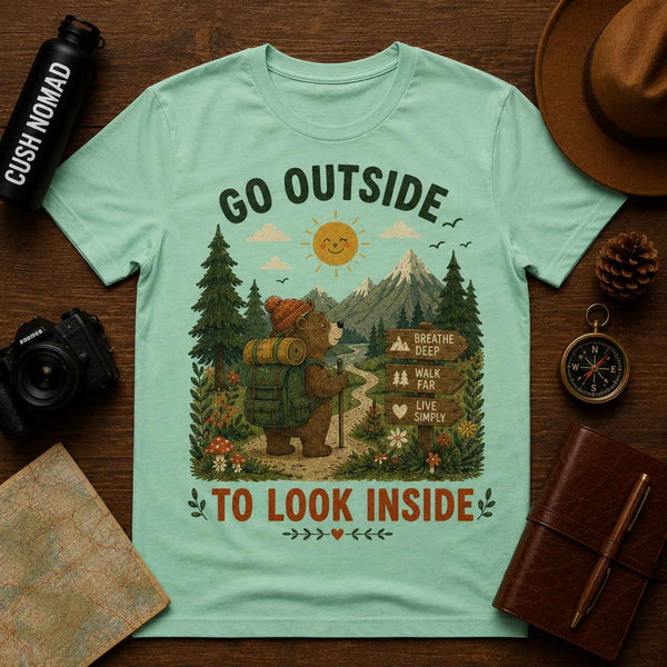 Trail Thinker Garment-Dyed Unisex T-Shirt