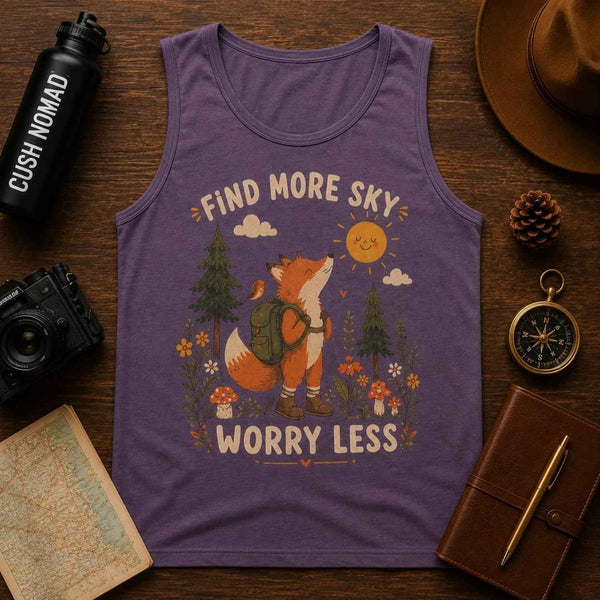 Sky Seeker Garment-Dyed Unisex Tank Top