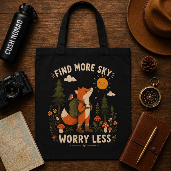 Sky Seeker Large Organic Eco Tote Bag