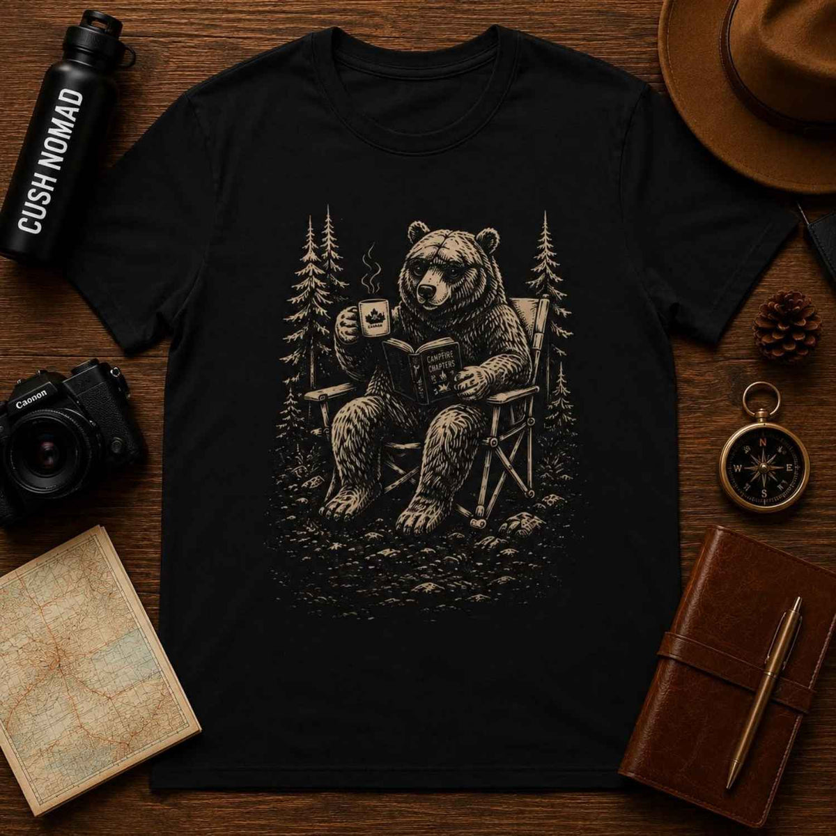 Campfire Chapters Unisex Garment-Dyed Heavyweight T-Shirt
