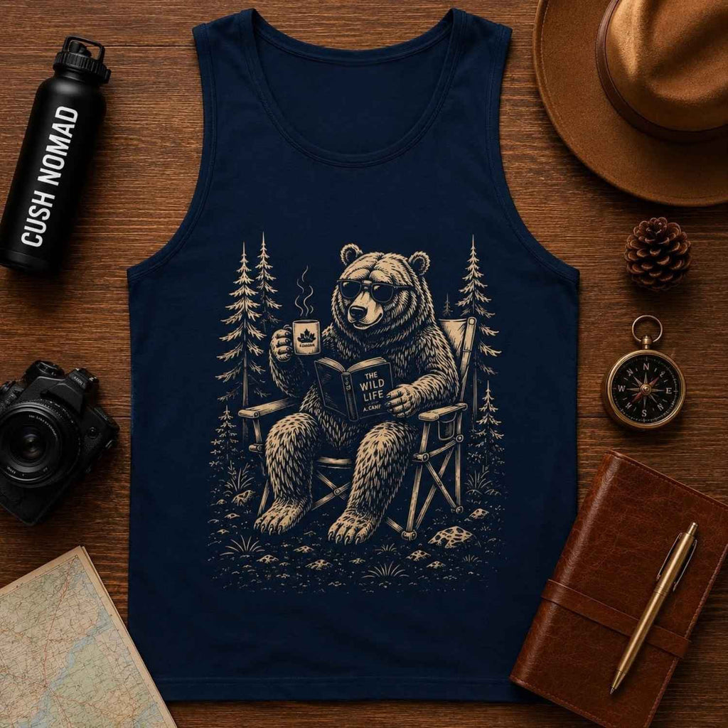 Campfire Chapters Unisex Garment-Dyed Tank Top