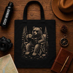 Campfire Chapters Large Eco Tote Bag