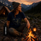Squatch Selfie Unisex Garment-Dyed Heavyweight T-Shirt
