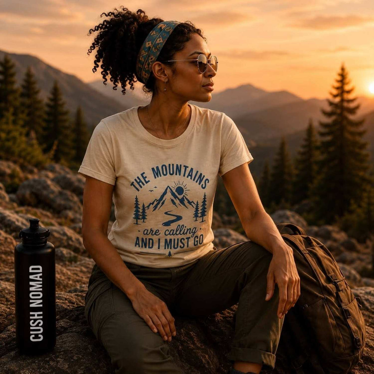 Summit Calling Garment-Dyed Unisex T-Shirt
