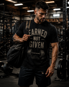 Earned Not Given Graphic Heavyweight Unisex T-Shirt | Cush Fashions